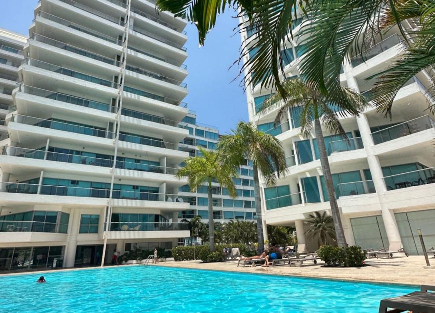 Apartamento Apto- H Sonesta - Morros-salida A La Playa - Cerca Americas Cartagena